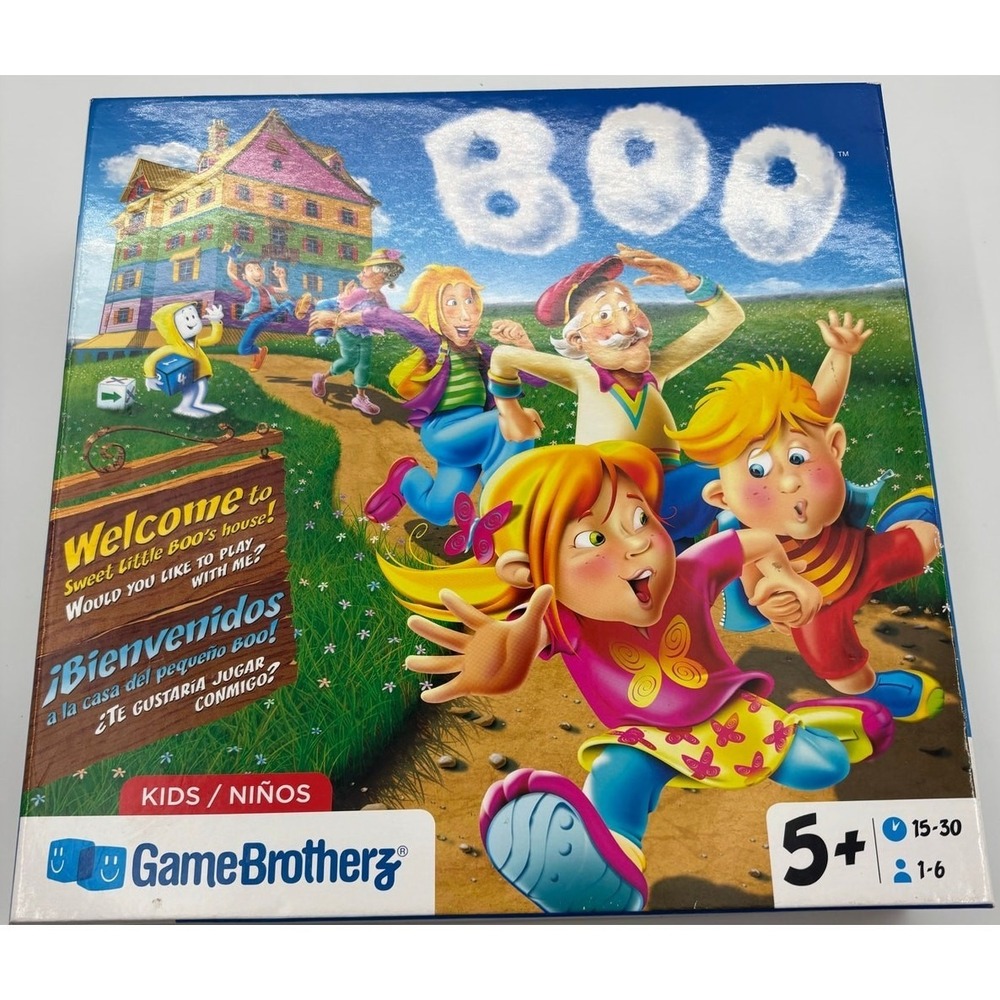 Boo Board Game "Welcome to Sweet Little Boo's House!" Game Brotherzโ